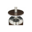 AZ Patio Heaters 87" Stainless Steel/Hammered Bronze and Silver Patio Heater with Table
