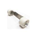 AZ Patio Heaters Black-Bronze-Silver-Stainless Steel Hiland Tall Heater Wheel Assembly