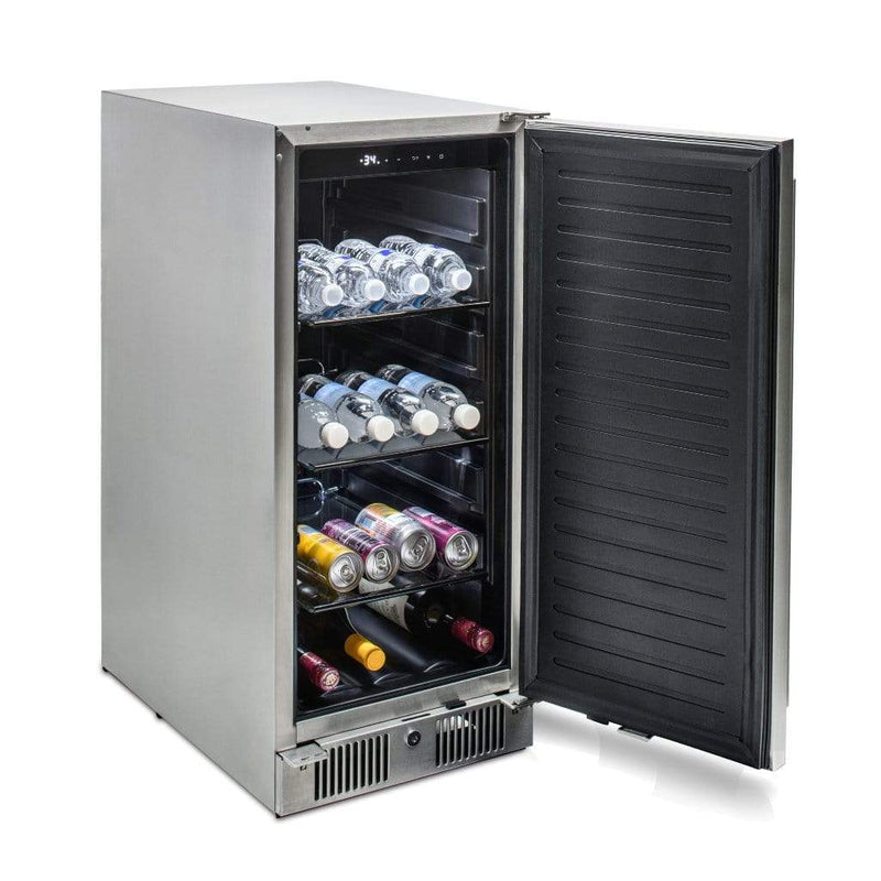 Blaze 15" Outdoor Rated Compact Refrigerator with 3.2 Cu. Ft. Capacity
