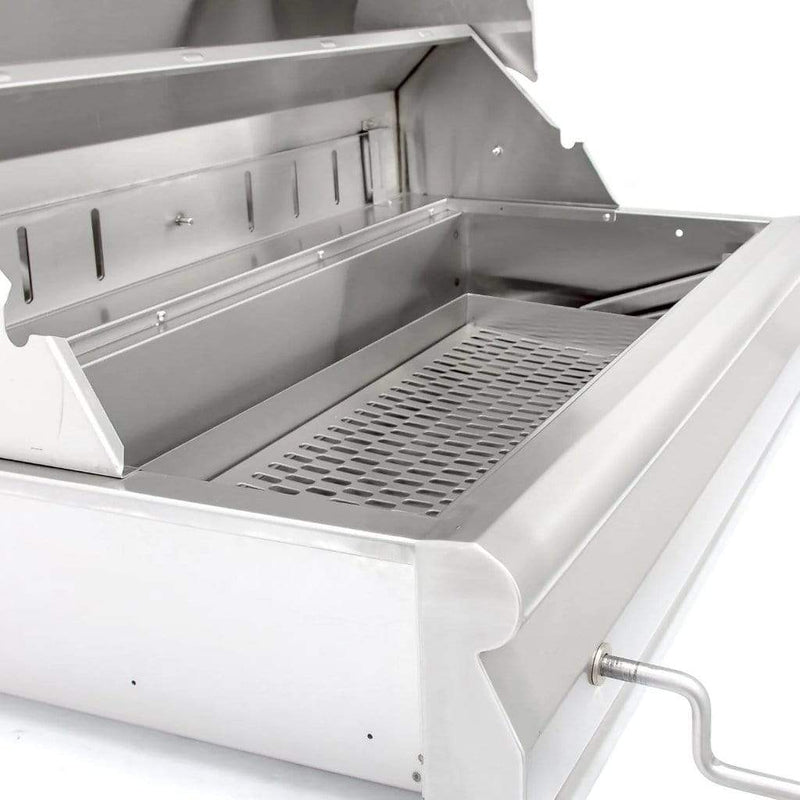 Blaze - Freestanding Charcoal Grill - 32" with Adjustable Charcoal Tray