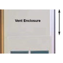 Empire | Vent Enclosure for FAW40 Conventional B-Vent Counterflow Wall Furnace