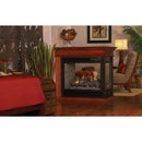 Empire Vail 36-inch Peninsula Multi-sided See-through Vent-free Gas Fireplace