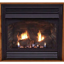 Empire Vail 36 Inch Premium Millivolt Controller Ventless Gas Fireplace With Slope Glaze Burner