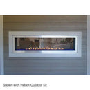 Stunning See-Through Ventless Fireplace | 60" Boulevard Linear Option by Empire