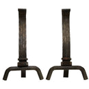 Empire | Decorative Forged Andirons for Direct Vent Fireplaces