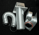 Empire | DVVK-5F Flexible Through-Wall Horizontal Direct Vent Kit - For Tahoe Fireplaces