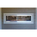 Empire | Stainless Steel Exterior Frame for 48" See-Through Direct Vent Boulevard Fireplace