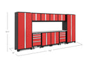 Bold Series 12 Piece Cabinet Set