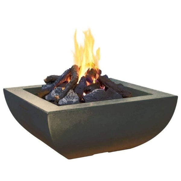 American Fyre Design | 36" Bordeaux Square Gas Fire Bowl