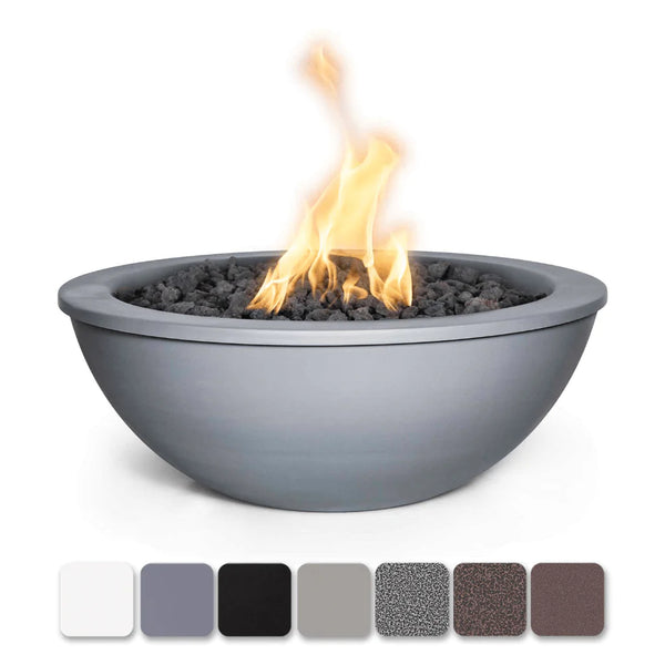The Outdoor Plus - Sedona Powder Coated Steel Round Fire Bowl 27"