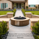 72" Round Propane Fire Pit | The Outdoor Plus