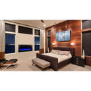SimpliFire - 40" Allusion Recessed Linear Electric Fireplace