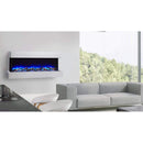 SimpliFire 55 Inch Scion Trinity Built-In Linear 3-Sided Electric Fireplace