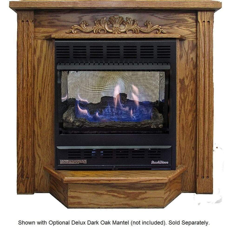Buck Stove Model 1127 Vent Free Gas Heating Stove with Blower