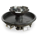 HPC | Black Concrete Bowl 4 Scupper H2Onfire Electronic Ignition 52"