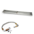 HPC | 96” Linear Burner - Trough Pan and T-Burner Fire Pit Kit
