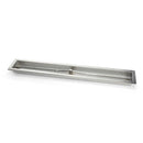 HPC | 96" Stainless Steel Linear Burners - Trough Pan and T-Burner