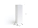 NewAge Products -Home Grey Pantry Cabinet