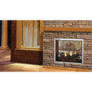 Majestic 36" Fortress Traditional Indoor/ Outdoor See-Through Direct Vent Gas Fireplace with IntelliFire Touch Ignition System