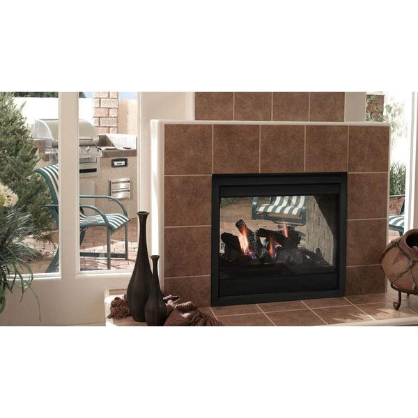 Majestic 36" Twilight Indoor/Outdoor Gas Fireplace Vent Free With IntelliFire Touch Ignition System