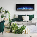 Napoleon Entice 36 Inch Linear Wall Mount Modern Electric Fireplace