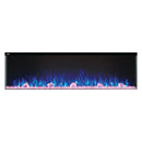 Napoleon 60 Inch Trivista Primis Built-in Wall Mount 3-Sided Electric Fireplace