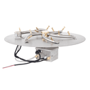 The Outdoor Plus Round Flat Pan With Stainless Steel Triple 'S' Bullet Burner
