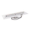 The Outdoor Plus Rectangular Flat Pan With Stainless Steel Linear Bullet Burner