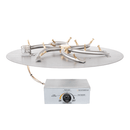 The Outdoor Plus Round Flat Pan With Stainless Steel Triple 'S' Bullet Burner