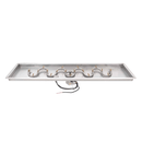 The Outdoor Plus Rectangular Drop-in Pan With Stainless Steel Switchback Bullet Burner