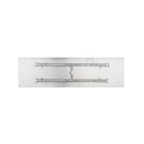 The Outdoor Plus Rectangular Flat Pan With Stainless Steel 'H' Bullet Burner