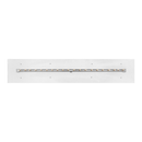 The Outdoor Plus Rectangular Flat Pan With Stainless Steel Linear Bullet Burner