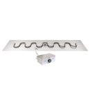 The Outdoor Plus Rectangular Flat Pan With Stainless Steel Switchback Burner