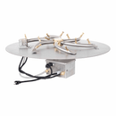 The Outdoor Plus Round Flat Pan With Stainless Steel Triple 'S' Bullet Burner