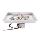 The Outdoor Plus Square Drop-in Pan With Stainless Steel Triple 'S' Bullet Burner