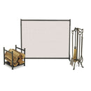 Pilgrim 31" 4-Piece Vintage Iron Craftsman Fireplace Tool Set