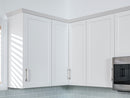 Home Grey Two Glass Door Wall Cabinet