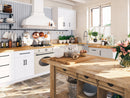 Home White Two Door Base Cabinet