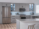 Home White Above Fridge Cabinet, 36 Inch