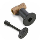 HPC | Flat Black Flange/Key