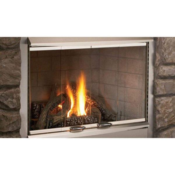 Superior VRE4342 Traditional Refractory Interior Ventless Outdoor 42 Inch Gas Fireplace