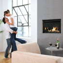 Kingsman ZCV3622 36-Inch Zero Clearance Clean View Direct Vent Gas Fireplace  Log Set