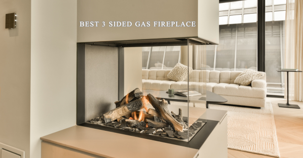 Best 3 Sided Gas Fireplace : Stay Warm and Trendy