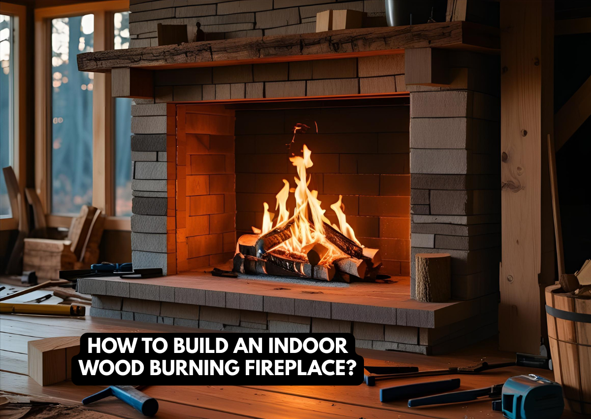 Build An Indoor Wood Burning Fireplace