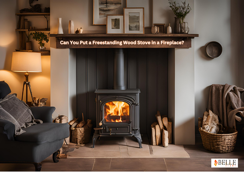 Can You Put a Freestanding Wood Stove in a Fireplace