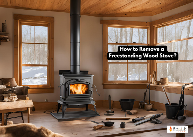 How to Remove a Freestanding Wood Stove?