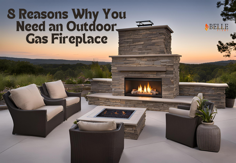 8 Reasons Why You Need an Outdoor Gas Fireplace