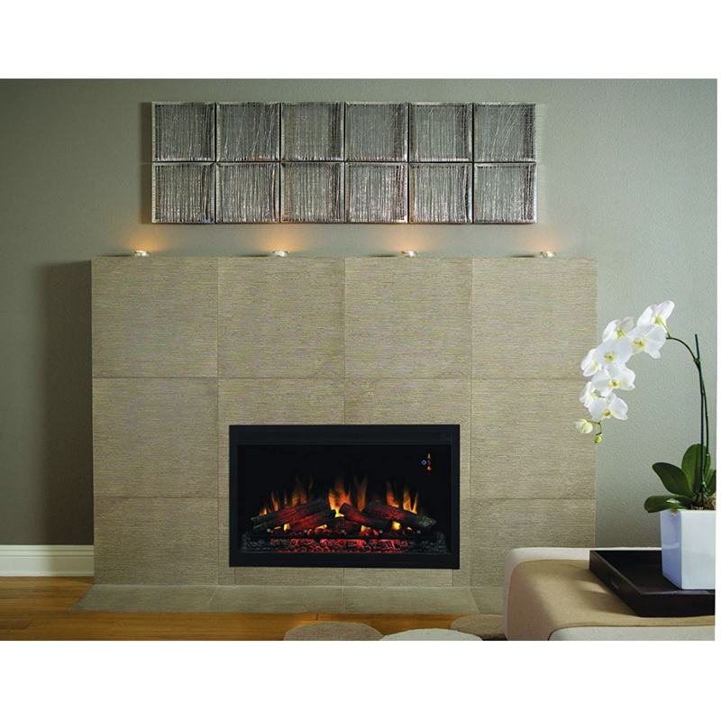 Astria Capella - 33 inch Electric Fireplaces, Radiant, Front View