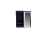 AMD 15" Outdoor Rated Fridge with Glass Door - AMD-RFR-15G
