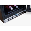 AMD 15" Outdoor Rated Fridge with Glass Door - AMD-RFR-15G
